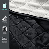 EverSnug Large Waterproof Outdoor Blanket - Extra Thick Premium Quilted Fleece, Waterproof & Windproof, Great for Camping, Picnics, Beaches, Stadiums, Dogs