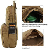 EXCELLENT ELITE SPANKER Tactical MOLLE Hydration Pack for 3L Hydration Water Bladder Molle Vest Accessory