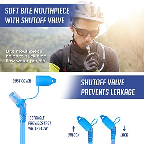 Sojourner Rave Hydration Pack - Hydration Backpack - Hydropack with 2L Bladder - Water Backpack for Festivals, Hiking, Running, Biking and More