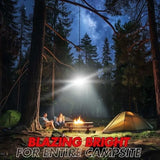 SUBOOS Gen 2 Pro 3000LM UFO Camping Lantern Rechargeable, Portable Tent Light, 200h Runtime, Waterproof for Camping, Canopy, Vendor, Emergency, Outage