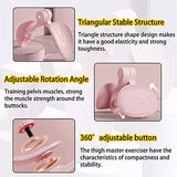 Thigh Master Hip Trainer Kegel Exerciser, Pelvic Floor Trainer, Kegel Trainer for Postpartum Rehabilitation, Trimmer Inner Thigh, Thigh Toner Workout