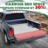 Tailgate Extendable Truck Bed Mattress with Built-in Pump, Heavy-Duty, Truck Bed Air Mattress for 5.5-5.8ft Full Size, Easy Setup, Large Carry Bag, Leak-Resistant Truck Mattress for Camping