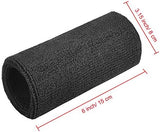WILLBOND 6 Inch Wristbands Paris Sports Competitions Supplies Sport Long Wrist Bands Sweatband Elastic Athletic for Gym Tennis Outdoor Activity
