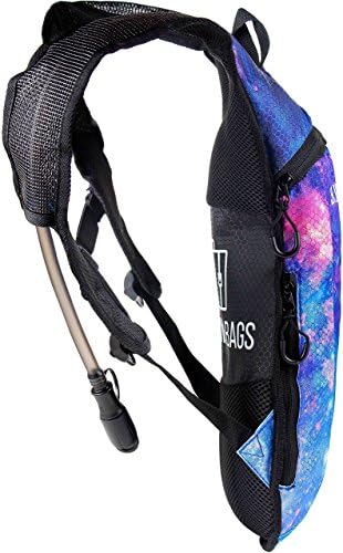 Sojourner Rave Hydration Pack - Hydration Backpack - Hydropack with 2L Bladder - Water Backpack for Festivals, Hiking, Running, Biking and More