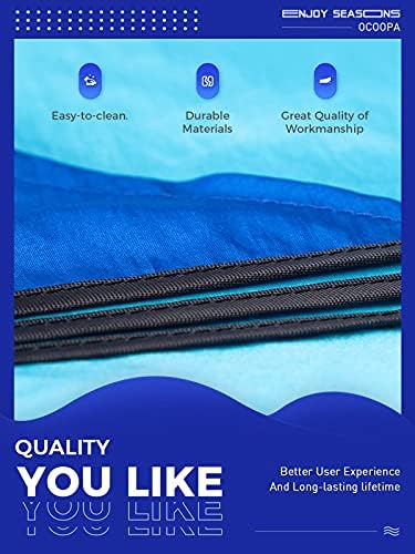 OCOOPA Extra Large Beach Blanket, Sand Free, Large Oversized Camping Mat, Comfortable Parachute Nylon, Cozy& Chic, Compact& Light, 4 Stakes&1 Travel Bag, S09