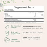 Micro Ingredients Pumpkin Seed Oil with Saw Palmetto, 300 Softgels (2 Pack) | Cold Pressed, Pure Virgin Oil, Essential Fatty Acids, & Phytosterols | Natural Herbal Supplement | Non-GMO