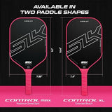 Selkirk Sport SLK Halo Raw Carbon Fiber Pickleball Paddle | Designed in The USA | Choose from The T700 Raw Carbon Fiber Power, The 18k Ultraweave Control, or The Kevlar Linkweave Thermoformed Pro