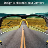 BEACOOL Polarized Sports Sunglasses for Men Women Youth Baseball Fishing Cycling Running Golf Motorcycle Tac Glasses UV400