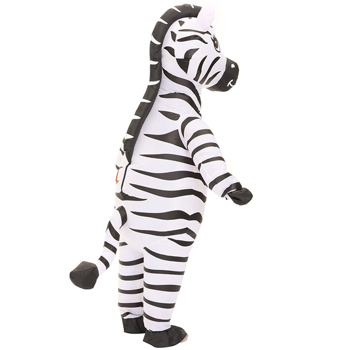 Arokibui Inflatable Zebra Costume Funny Blow up Animal Costume for Cosplay Party Christmas Halloween Suit Festival Suit Jumpsuit
