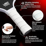 BAGAIL Pickleball Paddles, USAPA Approved Fiberglass Surface Pickleball Set, Lightweight Pickle Ball Rackets with 4 Balls, 1 Bag, Designed in California for Traction and Stability