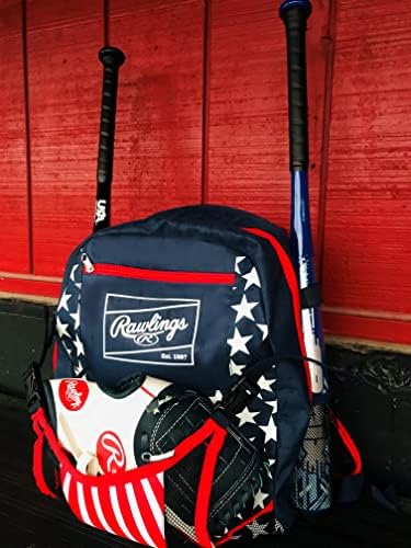 Rawlings | REMIX T-Ball & Youth Backpack Equipment Bag | Baseball/Softball | Multiple Colors