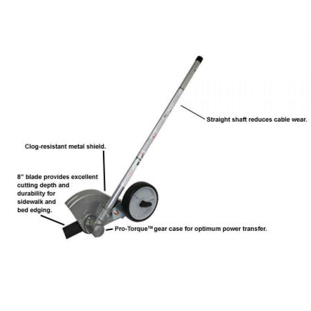 Curved Shaft Edger Attachment, 33 in.