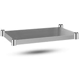 DuraSteel Galvanized Under Shelf for Work Tables - Extra Adjustable Lower Shelf for 30" x 30" Stainless Steel and Wooden Worktables - Fits for use in Restaurant, Warehouse, Home, Kitchen, Garage