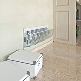 Home Intuition Air Vent Deflector - Non Melting, Adjustable Magnetic Heat and AC Deflector 8.5" to 15" for Vents, Sidewall, and Ceiling Registers, 4 Pack