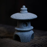 Sdeetesamjun Miniature Fairy Garden Decoration Set,3 Japanese Lantern,10 Stepping Stone Mini Fairy Decor for Garden & Patio Micro Landscape Yard Bonsai Decoration