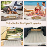 for Tesla Model Y Air Mattress, Self Inflating Car Camping Mattress with Wireless Charging Air Pump, 2 Pillows, Storage Bag, Sleeping Mat for Tesla Model Y Accessories 2020-2024 2025