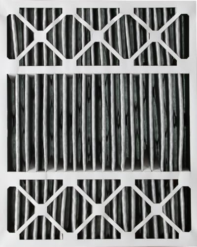 Nordic Pure 20x25x5 (19_7/8 x 24_7/8 x 4_3/8) Honeywell Replacement Air Filters MERV 12 Plus Carbon 2 Pack