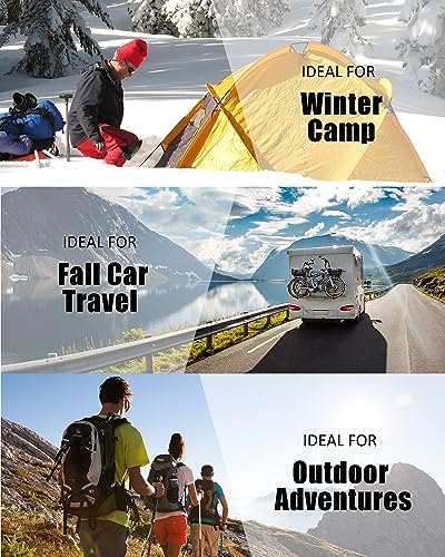 Sleeping Bags for Adults Backpacking Lightweight Waterproof- Cold Weather Sleeping Bag for Girls Boys Mens for Warm Camping Hiking Outdoor Travel Hunting with Compression Bags