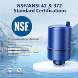 6 Pack Water Filter Replacement Compatible with All PUR®, PUR®PLUS Faucet Filtrat-ion Systems, Pur® RF-9999® Faucet Water Filter, High Efficiency Filtration and 18-Month Value, NSF Certified, Blue