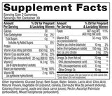 Olly The Essential Prenatal Gummy Multivitamin, 30 Day Supply ( Gummies), Sweet, Folic Acid, Vitamin D, Omega 3 DHA, Chewable Supplement, White Citrus, 60 Count (Pack of 1)