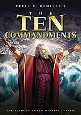 Ben Hur & The Ten Commandments Charlton Heston Double Feature 2 DVD Set Includes Bonus Ark of The Covenants Art Card