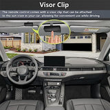 Universal Garage Door Opener Remote 3-Button Compatible with Genie LiftMaster Chamberlain Craftsman Overhead Door Linear Wayne Dalton Opener has Learn Button or DIP Switch Programmable