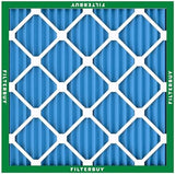Filterbuy 20x20x1 Air Filter MERV 13 Optimal Defense (4-Pack), Pleated HVAC AC Furnace Air Filters Replacement (Actual Size: 19.50 x 19.50 x 0.75 Inches)