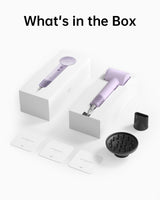 Laifen Hair Dryer SE, 200 Million Negative Ionic Blow Dryer with 105,000 RPM Brushless Motor 1400W Powerful Fast Drying High-Speed Low Noise Hairdryer with Magnetic Attachments