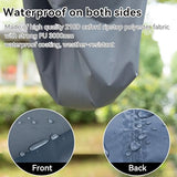 Hikeman Tent Footprint - Waterproof Camping Tarp, Heavy Duty Tent Floor Saver, Ultralight Ground Sheet Mat for Hiking, Backpacking, Hammock, Beach - Storage Bag Included(PU3000mm,300 * 300CM)