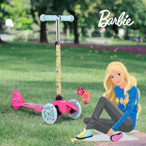 Scooter for Kids Ages 3-5 - Extra Wide Deck & Light Up Wheels, Self Balancing Kids Toys for Boys & Girls, Choose Your Favorite Character