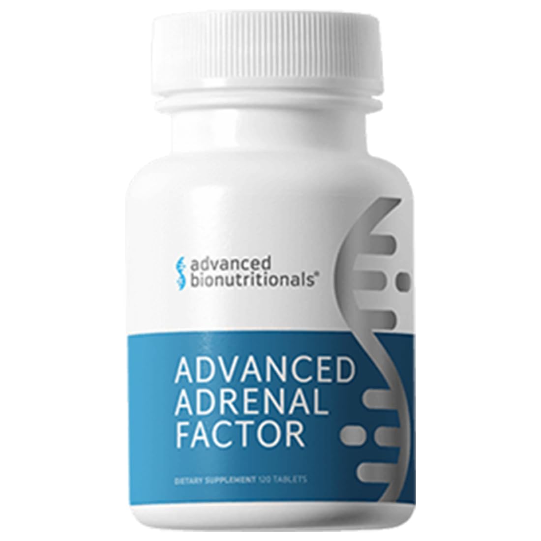 ADVANCED BIONUTRITIONALS – Advanced Adrenal Factor, Adrenal Gland Support for Cortisol, Energy, Adrenal Gland Function, Adrenal Cortex Extract, Non GMO, Gluten Free, Dairy Free, Vegan (120 Tablets)