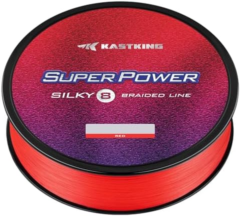 KastKing SuperPower Braided Fishing Line - Abrasion Resistant Braided Lines – Incredible Superline – Zero Stretch – Smaller Diameter – A Must-Have!