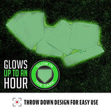 Franklin Sports MLB Throw Down Baseball Bases with Home Plate + Pitcher's Rubber - Backyard Rubber Base Set Perfect for Baseball, Teeball + Kickball