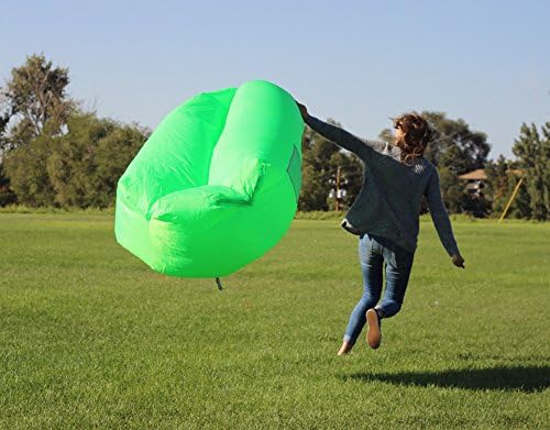 WEKAPO Inflatable Lounger Air Sofa Hammock-Portable,Water Proof& Anti-Air Leaking Design-Ideal Couch for Backyard Beach Traveling Camping Picnics & Music Festivals