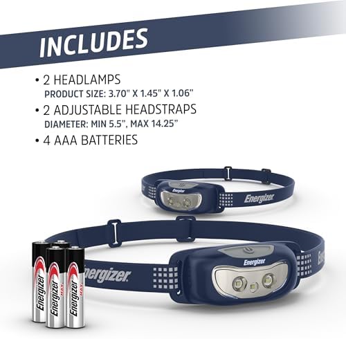 Energizer Universal Plus LED Headlamp,