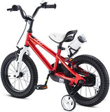 RoyalBaby Kids Bike EZ Freestyle Training Free Balance to Pedal Easy Learning Bicycle, 12-18 Inch for Toddlers to Big Kids