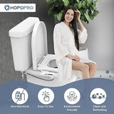 HOPOPRO Bidet Attachment for Toilet, Non-Electric Bidet Ultra-Slim Dual Nozzle (Feminine/Rear Wash), Cold Water Bidets Sprayer for Existing Toilets with Adjustable Pressure Control 1-Min Install