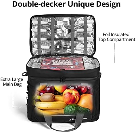 Maelstrom Soft Cooler Bag,Collapsible Soft Sided Cooler,24/30/60/75 Cans Beach Cooler,Ice Chest,Large Leakproof Camping Cooler,Portable Travel Cooler for Grocery Shopping,Camping,Road Trips