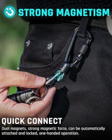 TISUR Magnetic Quick Release Keychain,Magnet Carabiner Clip Key Holder, Detachable Key Chain Rings for Car Keys,Pull Apart Keychain Organizer Accessories for Men Women