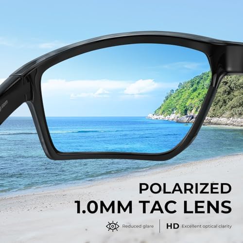 KastKing Osage Polarized Sport Sunglasses for Men and Women, Ideal for Driving Fishing Cycling Running, UV Protection