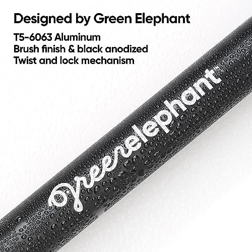 Green Elephant Tarp Poles - Tent Poles, Tent Poles Replacement, Tent Poles for Tarp, Canopy Poles, Awning Poles, Telescoping Tarp Poles, Tarp Poles Adjustable Heavy Duty, Aluminum Tent Pole Set of 4
