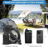 AlpsWolf Portable Shower for Camping, 6000mAh Rechargeable Camping Shower with Digital Power & Temperature Display, Portable Shower for Camping, Beach, Hiking, Outdoor Travelling, Pet Cleaning