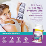 Conceive Plus Womens Fertility Support - Prenatal Vitamin with Vitamin C & D, Female Fertility Formula for Conception, 60 Capsules - 30 Day Supply
