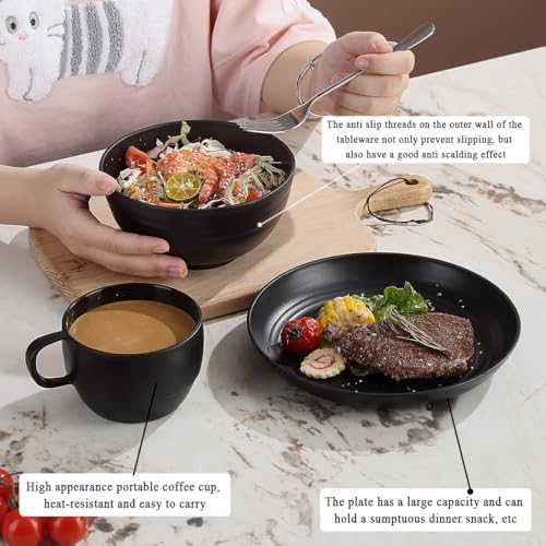 Berglander Camping Mess Kits for 2 Person, Camping Silverware Set Spoons Forks Knives, Camping Essentials Gear, Camping Accessories for Travel, Picnic, Outdoor, Easy to Carry and Clean