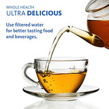 Aquasana Replacement Filter Cartridges for 2-Stage Under Sink Water Filtration System - Filters 99% Of Chlorine - 2 Count - AQ-5200R, Red and Yellow