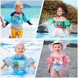 MoKo Toddler Swim Vest for Kids, 20-66 lbs, Arm Floaties with Adjustable Straps, Nylon Material, Swim Vest for Toddlers Learning to Swim