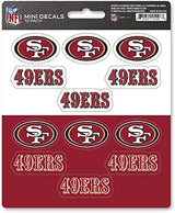FANMATS NFL Unisex-Teen NFL Mini Decal 12-E2pk