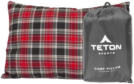 TETON Sports Camp Pillow; Great for Travel, Camping and Backpacking; Washable
