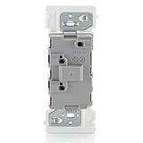 Leviton Lever Edge 15 Amp Single Pole Rocker Switch,E5601-MW,White,(Pack of 40)