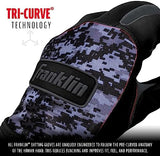 Franklin Sports MLB Youth Batting Gloves - Digitek Camo Baseball + Softball - Premium Leather - Many Sizes + Colors - Youth